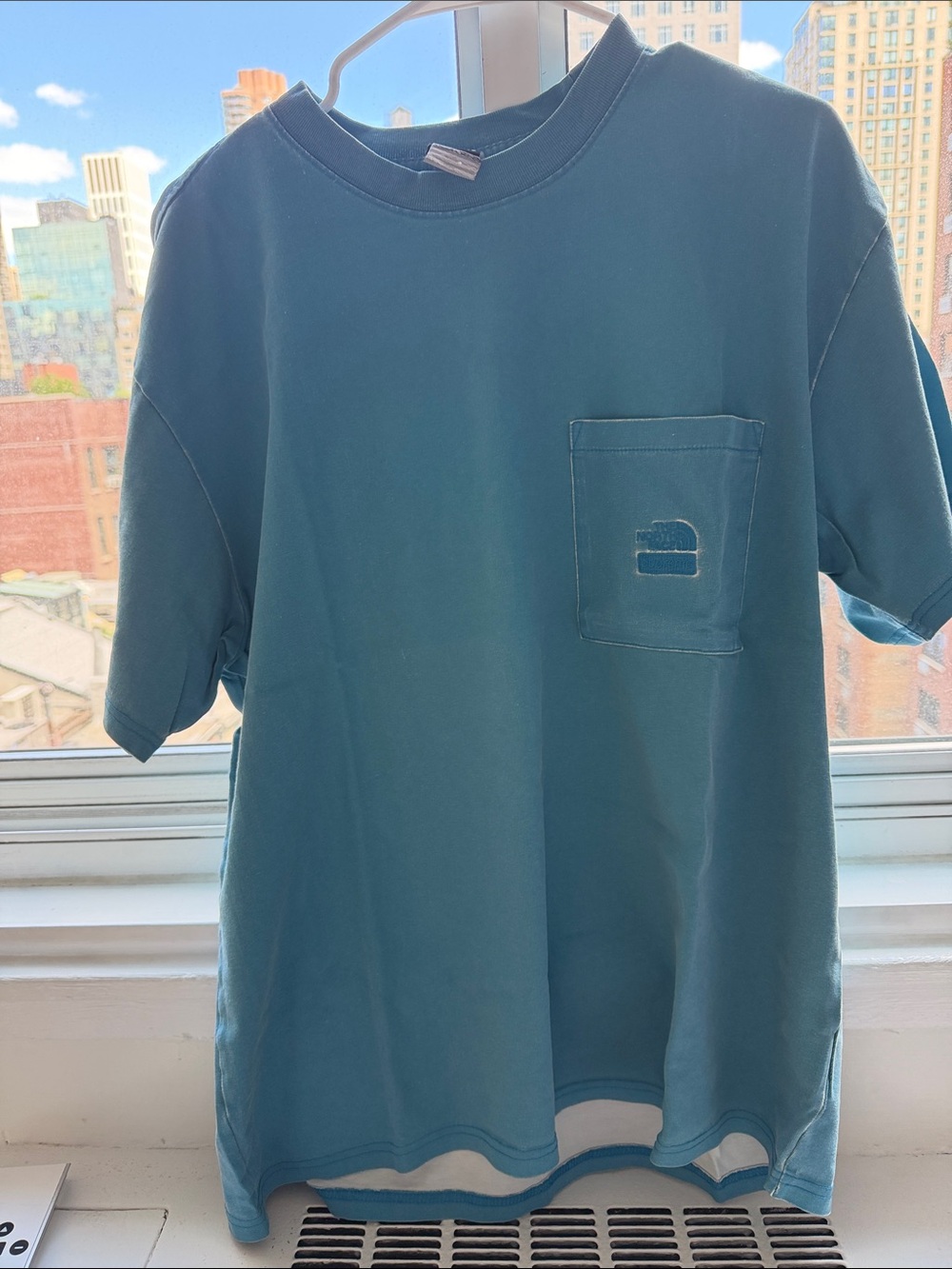 Men's Short Sleeve Pocket Tee in Teal